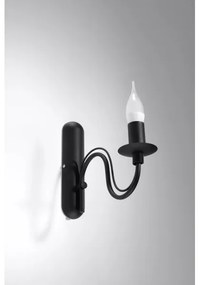 Applique MINERWA 1xE14/40W/230V nero