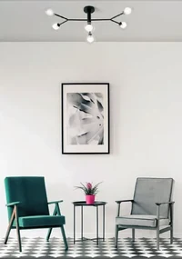 Cosmo soffitto 6 luci