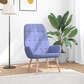 Sedia Relax Blu Jeans İn Tessuto /