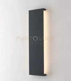 Applique biemissione led ribbon antracite 12w 1600lm 4000k ip65 11,...