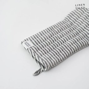 Presina in lino Thin Black Stripes - Linen Tales