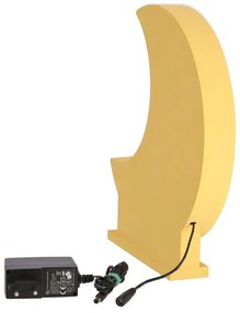 Lampada per bambini gialla Moon - Candellux Lighting