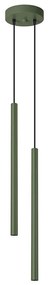 Sollux SL.1519 - Lampadario a sospensione con filo PASTELO 2xG9/8W/230V verde