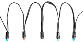 Nedis WIFILP01C48 - Catena natalizia LED RGB da esterno 48xLED 13,8m IP65 Wi-Fi Tuya