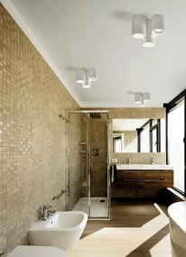 Plafoniera design Arta Ø 17 cm bianco IP20, 3XGU10