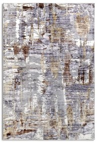 Tappeto grigio 160x230 cm Malard Copper Gold - Elle Decoration