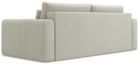 Divano beige allungabile/con contenitore 238 cm Kapua – Makamii