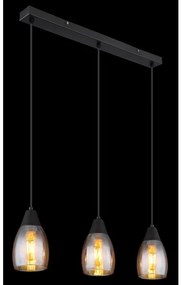 Globo 15705-3H - Lampadario a sospensione con filo REID 3xE27/15W/230V