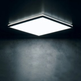 Kanlux 31533 - Plafoniera LED AZPO LED/17,5W/230V 30x30 cm IP54 nera