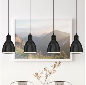 Eglo 49466 - Lampadario PRIDDY 4xE27/60W/230V