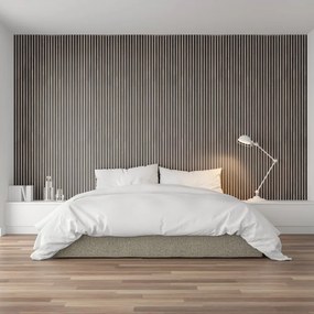Pannello decorativo fonoassorbente Superior FIBROTECH rovere grigio 60 x 244 cm, spessore 22 mm