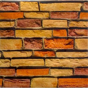 Set di pannelli adesivi per muro 6 pz 30x60 cm Brick Wall – SP TREND