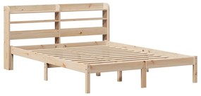 Letto senza materasso 120x200 cm in legno massello di pino