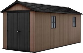 Casetta Da Giardino In Resina Newton Plus 7517/1775 Effetto Legno Keter