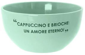 Ciotola 14 cm scritta Quotes verde