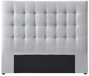 Testata trapuntata 160 cm Tessuto Grigio - FRANCESCO