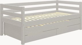 Letto per bambini in legno di pino con contenitore Classic
