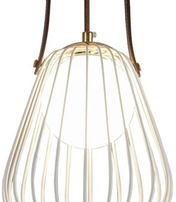 Klausen 111098 - Applique MEMORY 1xG9/4W/230V bianco/marrone