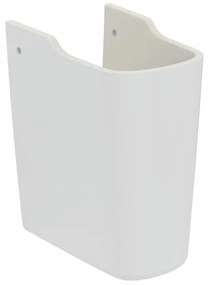 Semicolonna per lavabo I.Life A H 33.5 x P 18.5 cm in ceramica bianco