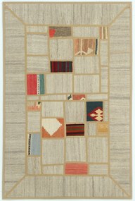 Kilim Tappeto persiano 100x150 (Iran) Tessuto A Mano