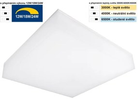 Top Light - Plafoniera LED da bagno BOXTER LED/24W/230V IP54 28x28 cm