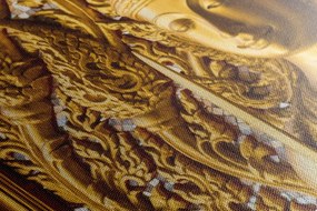 Stampa su tela – Statua di Buddha nel tempio