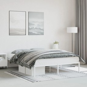 Giroletto İn Metallo Bianco 160x200 Cm /