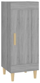 Credenza grigio sonoma 34,5x34x90 cm in legno multistrato