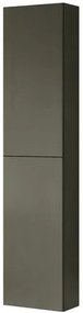 Colonna per mobile bagno Pixel Plain 2 ante P 27 x L 30 x H 160 cm grigio carbone