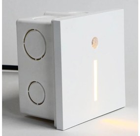 Emithor 70426 - Lampada LED per scale con sensore LINE LED/1W/230V 4000K bianco