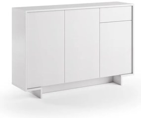 Mobile Madia Slim L 134 x H 87 x P 35 cm bianco