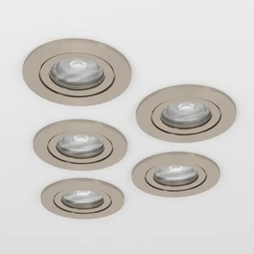 Eglo 902269 - Set da 5 faretti da incasso a LED BARRANCO LED/4,8W/230V cromato