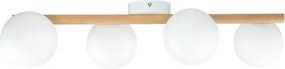 Lampada da soffitto ELYON 4xG9/40W/230V in pino