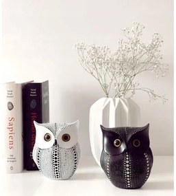 Decorazione da tavolo, 15 cm, bianco/nero