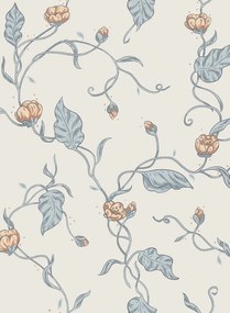 Sandberg Tapete Elmire - Soft Blue