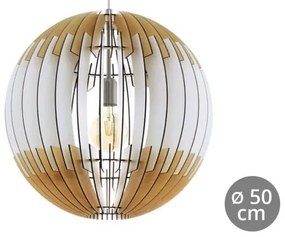 Eglo 32846 - Lampadario su filo OLMERO 1xE27/60W/230V