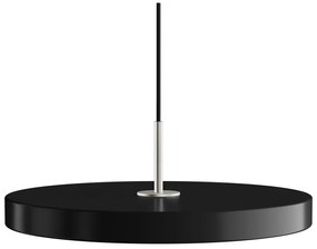 Apparecchio a sospensione dimmerabile a LED nero con paralume in metallo ø 43 cm Asteria Plus Medium - UMAGE