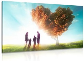 Quadro su tela – In atmosfera familiare