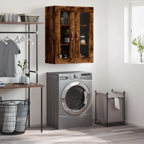 Mobile A Parete Rovere Fumo 69,5x34x90 Cm /
