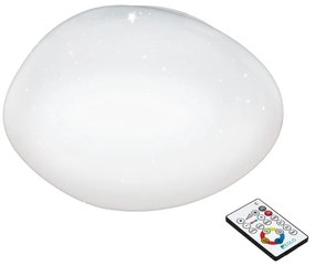 Plafoniera LED Sileras Ø 45 cm bianco IP20, 2500 lumen EGLO