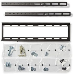Nedis TVWM1031BK - Supporto fisso a muro per TV 23-55”