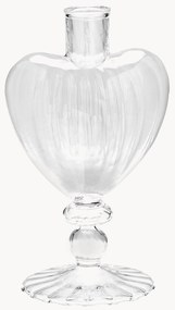 Candelabro in vetro soffiato borosilicato Clair Parfum