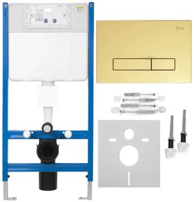 Telaio WC da incasso K011A-Q Rea HD Gold