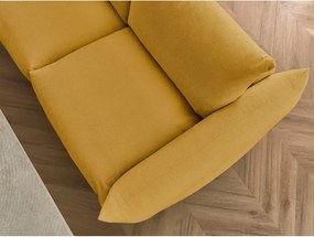 Divano giallo allungabile 214 cm Ernest – Bobochic Paris