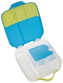 Box porta merenda grande – blu/verde