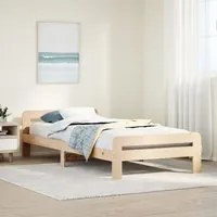 Letto senza Materasso 90x200 cm in Legno Massello di Pino 855481