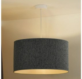 Duolla - Lampadario a sospensione con filo ROLLER ECO RECYCLING 1xE27/15W/230V diametro 45 cm verde