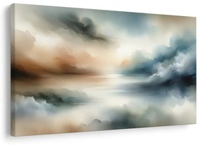 Quadro su tela – Nebbie mattutine sull’acqua