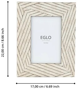 Eglo 423074 - Portafotografie KEMAYAN 10x15 cm beige