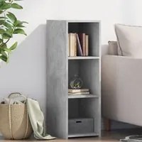 Credenza Grigio Cemento 30x41x93 cm in Legno Multistrato 846344